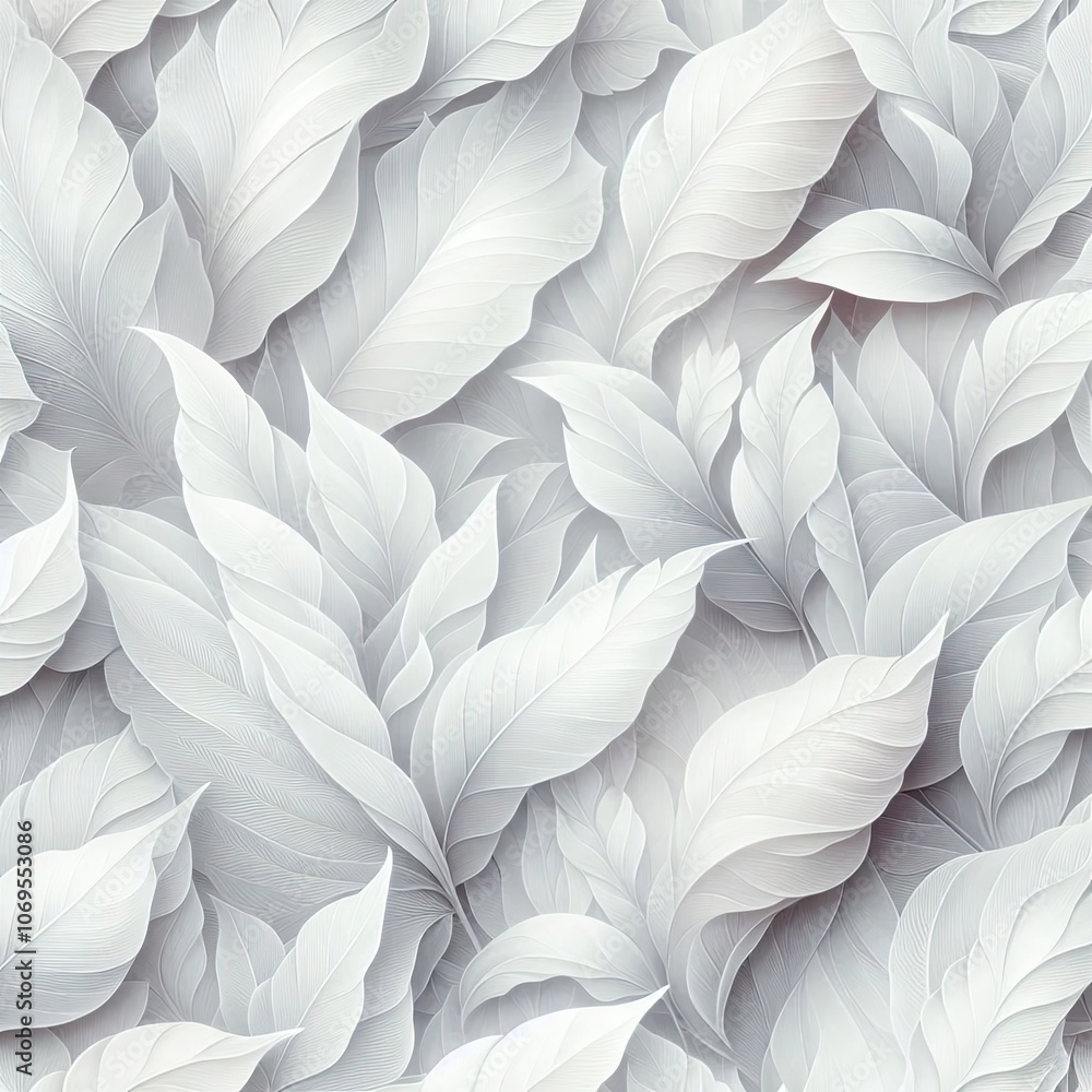 white leaf background seamless white leaf background seamless