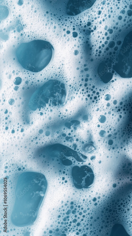 close-up of soapy bubbles on water surface, abstract texture. hygiene and cleanliness concept close-up of soapy bubbles on water surface, abstract texture. hygiene and cleanliness concept