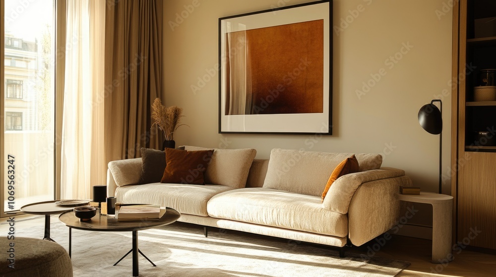Fototapeta premium Modern Living Room Interior