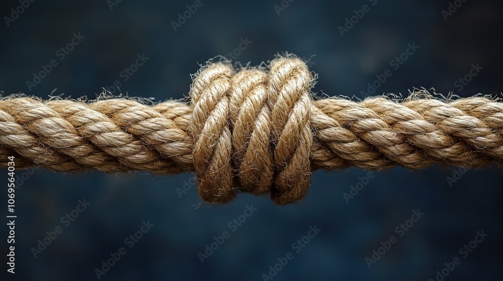 A symbol of business success represented by diverse ropes forming an upward arrow, showing unity. A symbol of business success represented by diverse ropes forming an upward arrow, showing unity.