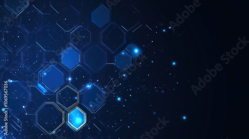 Abstract Digital Technology Background