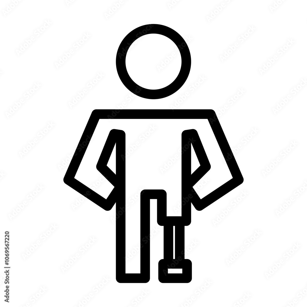 Prothible limb icon Prothible limb icon
