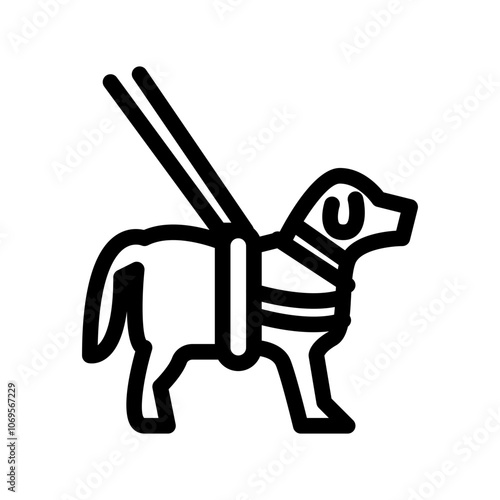 Guideible dog icon