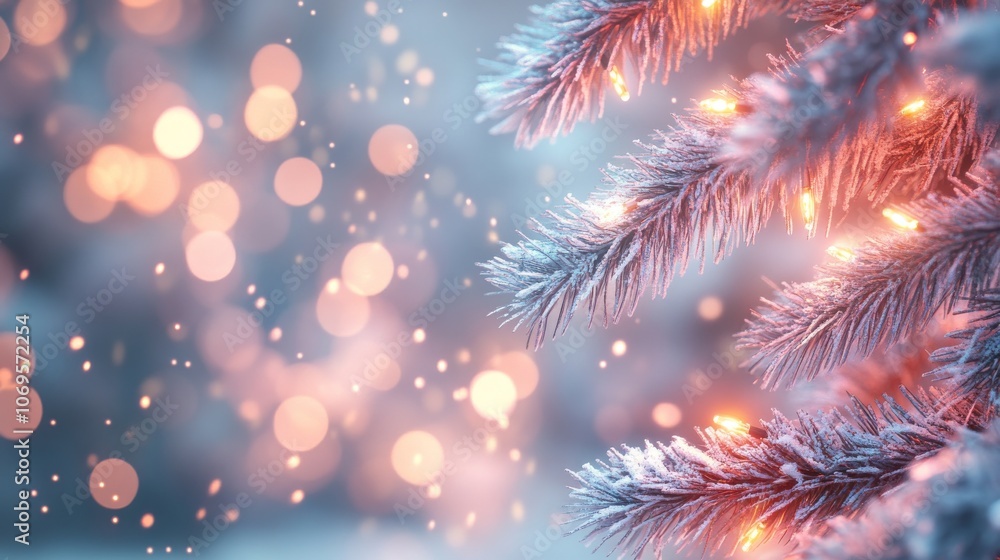 Whimsical Luxury Christmas 3D Background Whimsical Luxury Christmas 3D Background