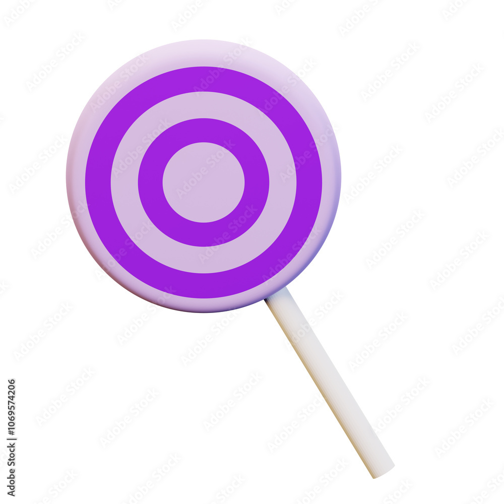 Lolipop Halloween 3D Illustration Lolipop Halloween 3D Illustration
