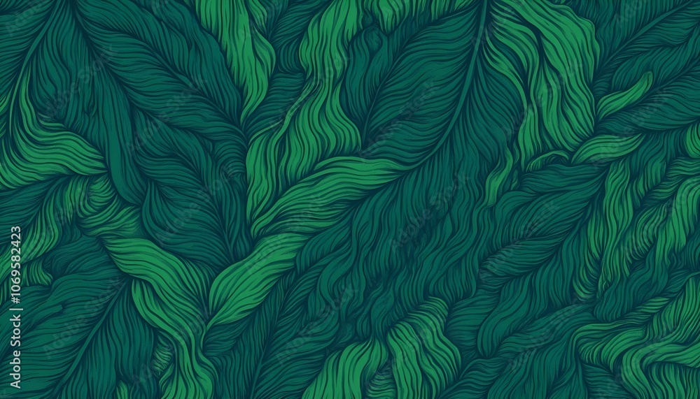 seamless pattern with leaves seamless pattern with leaves