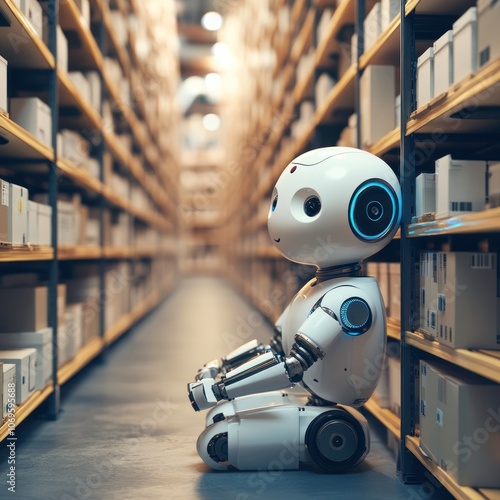 AI in supply chain logistics automation