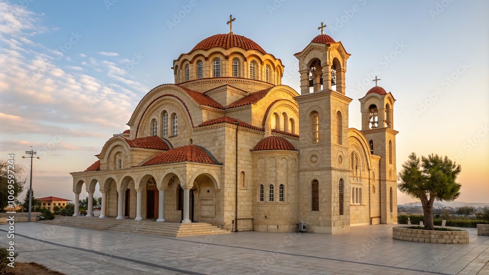 Orthodox Church of Saint Paraskeva, Paphos, Yeroskipou. Orthodox Church of Saint Paraskeva, Paphos, Yeroskipou.
