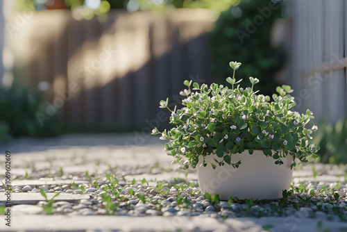 Discover the unique characteristics of a small number of portulaca umbraticola kunth plants in your garden photo