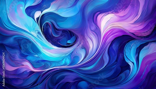 abstract background with waves