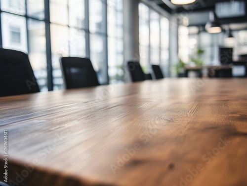 Wallpaper Mural Professional Conference Room Table Top View Torontodigital.ca