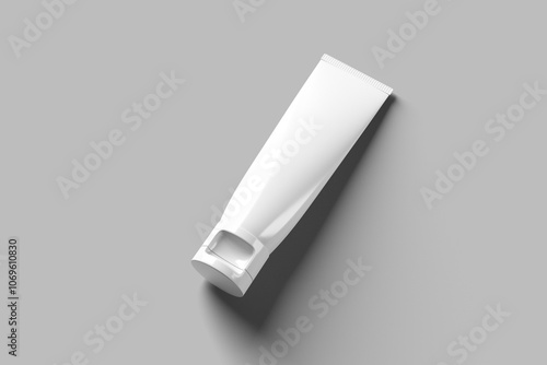 Cosmetic Cream Tube Mockup