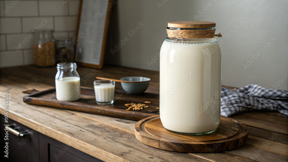 jar of milk jar of milk