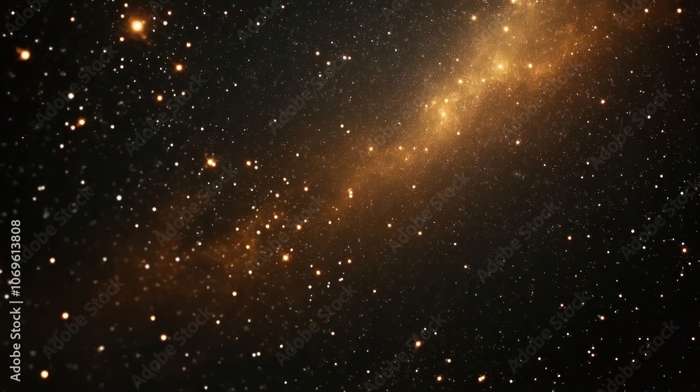 Obraz premium A stunning view of a galaxy filled with stars and cosmic dust, showcasing the beauty of space.