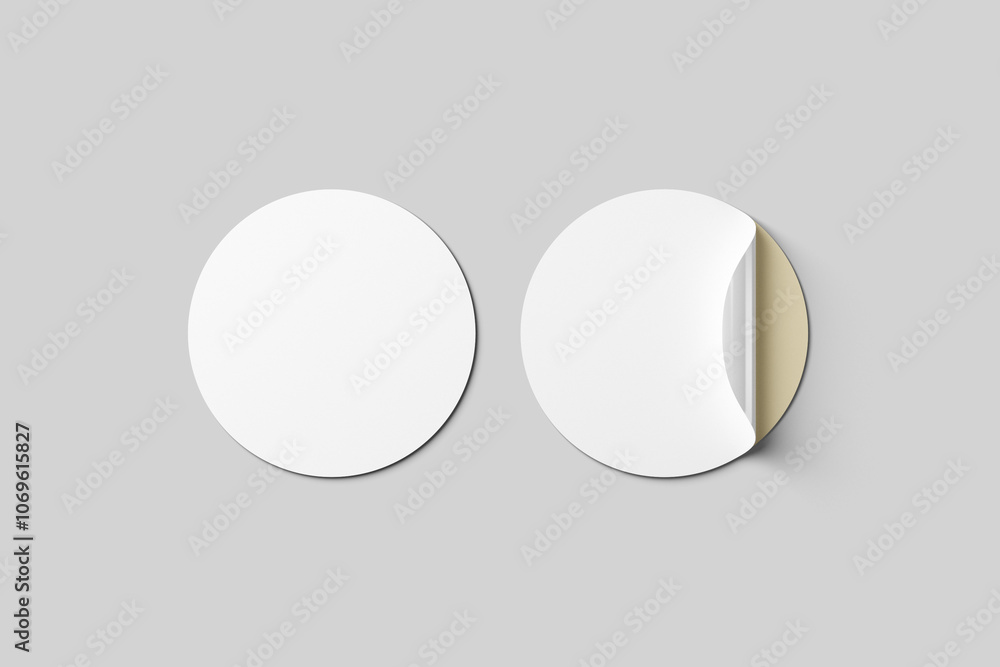 Round Sticker Mockup Round Sticker Mockup
