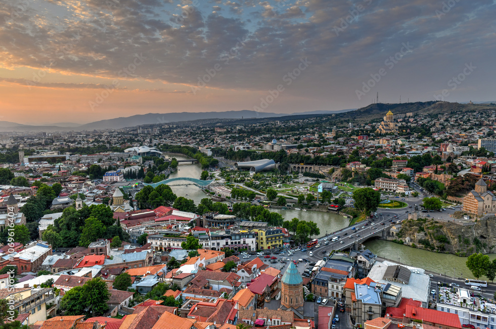 Panoramic City View - Tbilisi, Georgia