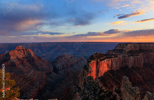 grand canyon sunset