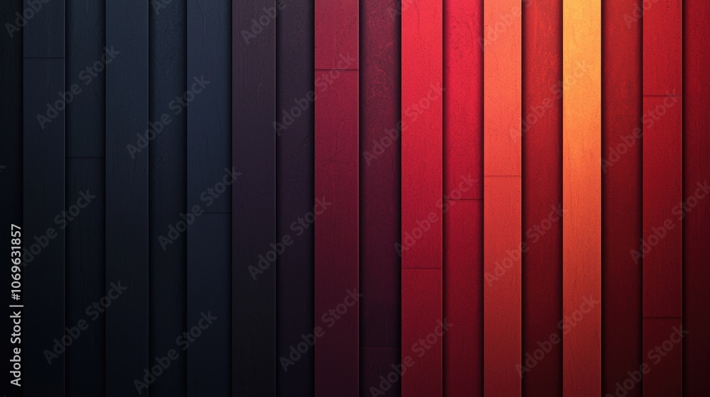 Gradient of wooden planks in rich colors Gradient of wooden planks in rich colors