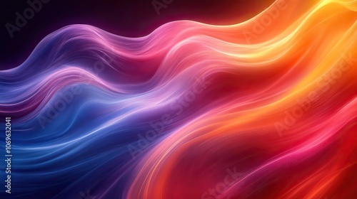 Wallpaper Mural Dynamic abstract background in bright colors symbolizes high-speed motion in sports. Torontodigital.ca