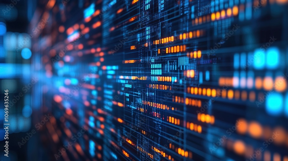 Abstract Digital Data Flow Abstract Digital Data Flow