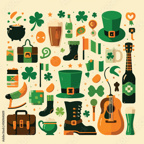 saint patrick's day elements