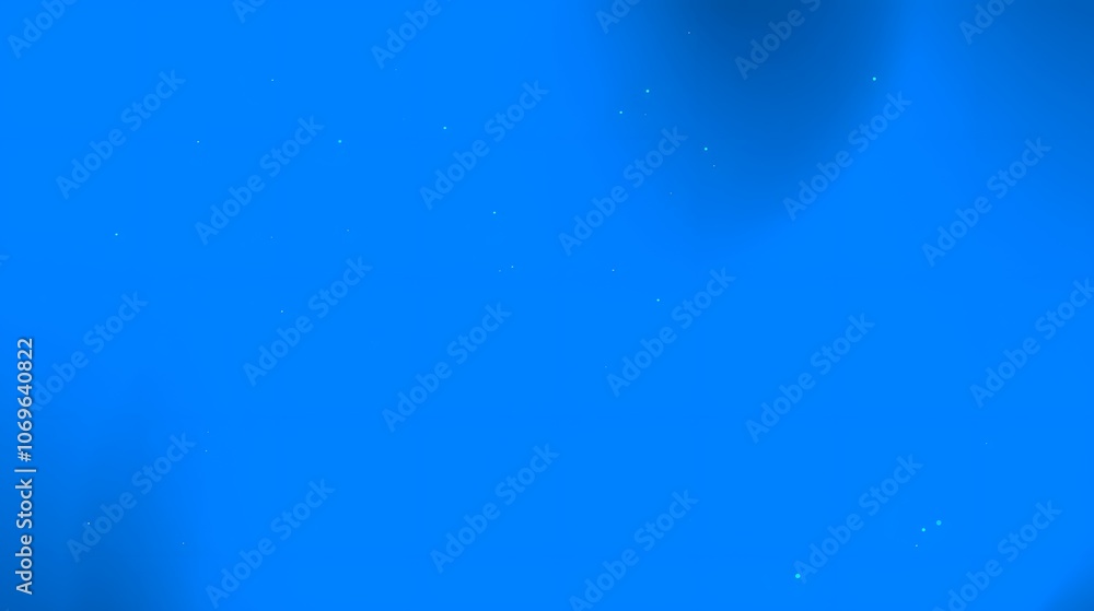 Naklejka premium Blue gradient background scattered with tiny white dots, suitable for digital designs, abstract backgrounds, web banners, and social media graphics.
