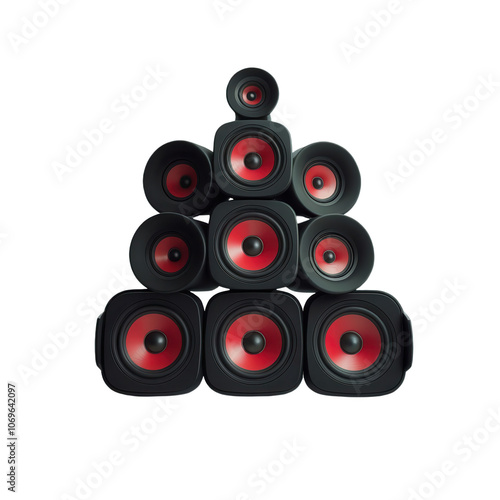 SPEAKERS FOR COMPOSITION OF EVENT FLYERS SHOWS ARTISTS PARTIES