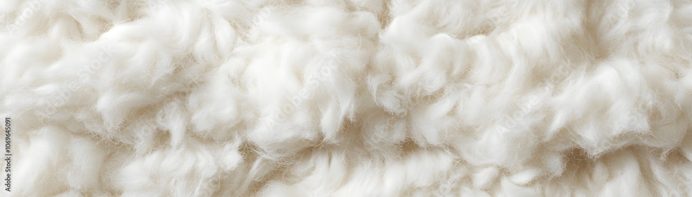 Close-up of White Fluffy Fabric Texture Close-up of White Fluffy Fabric Texture