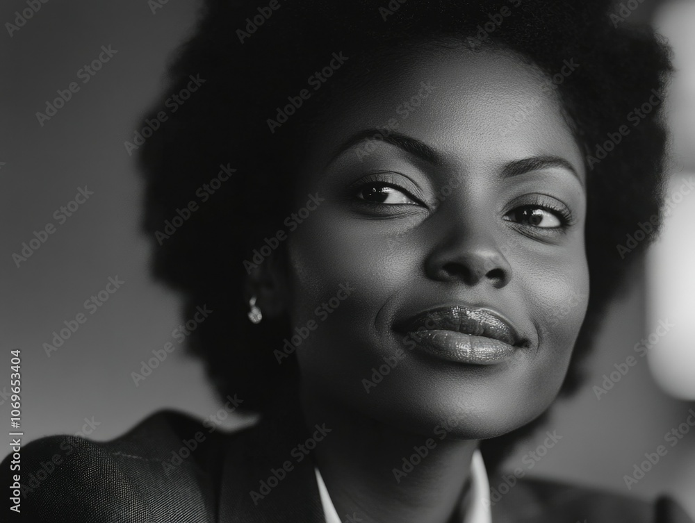 Portrait of a Thoughtful Woman in Business Attire Portrait of a Thoughtful Woman in Business Attire