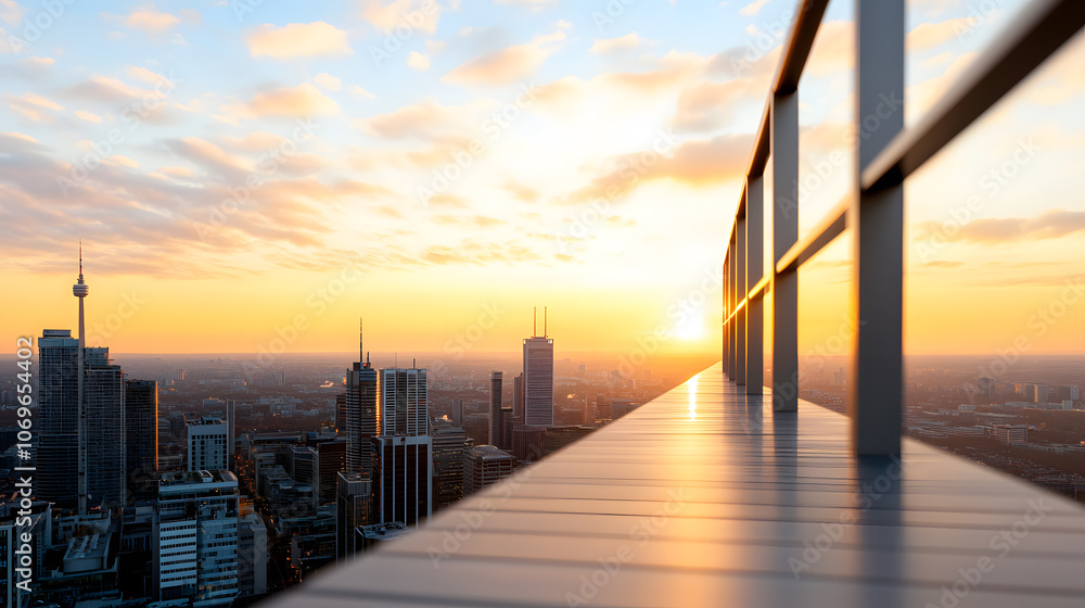 © atthameeni - Experience the magic of winter stunning panoramic views from a steel observation tower at christmas © atthameeni - Experience the magic of winter stunning panoramic views from a steel observation tower at christmas