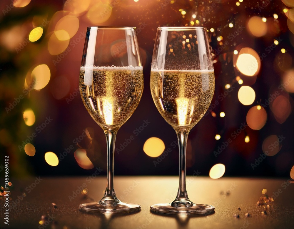 Holiday Cheer with Bubbly Champagne Holiday Cheer with Bubbly Champagne