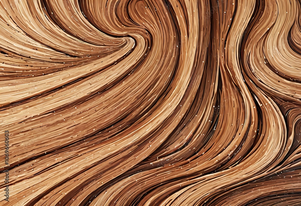 Wooden textures forming a fluid, flowing design. Wooden textures forming a fluid, flowing design.