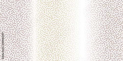 Abstract Reaction-diffusion Turing pattern natural texture gray gradient color scheme. Linear design with biological algorithm psychedelic background. Reaction-diffusion or truing patter