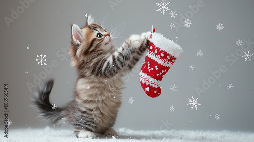 Kitten's Christmas Stocking...