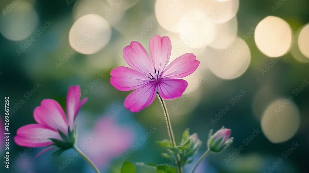 pink flowers with soft-focus or bokeh background with a blurred effect pink flowers with soft-focus or bokeh background with a blurred effect