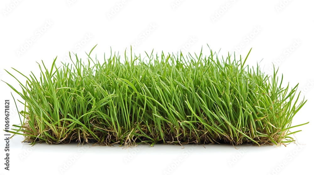 Green Grass Patch Isolated Green Grass Patch Isolated