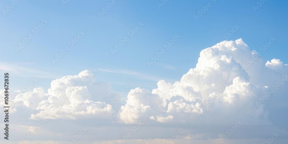 Soft white clouds floating in a light blue sky, creating a serene and heavenly atmosphere, fluffy, tranquil Soft white clouds floating in a light blue sky, creating a serene and heavenly atmosphere, fluffy, tranquil