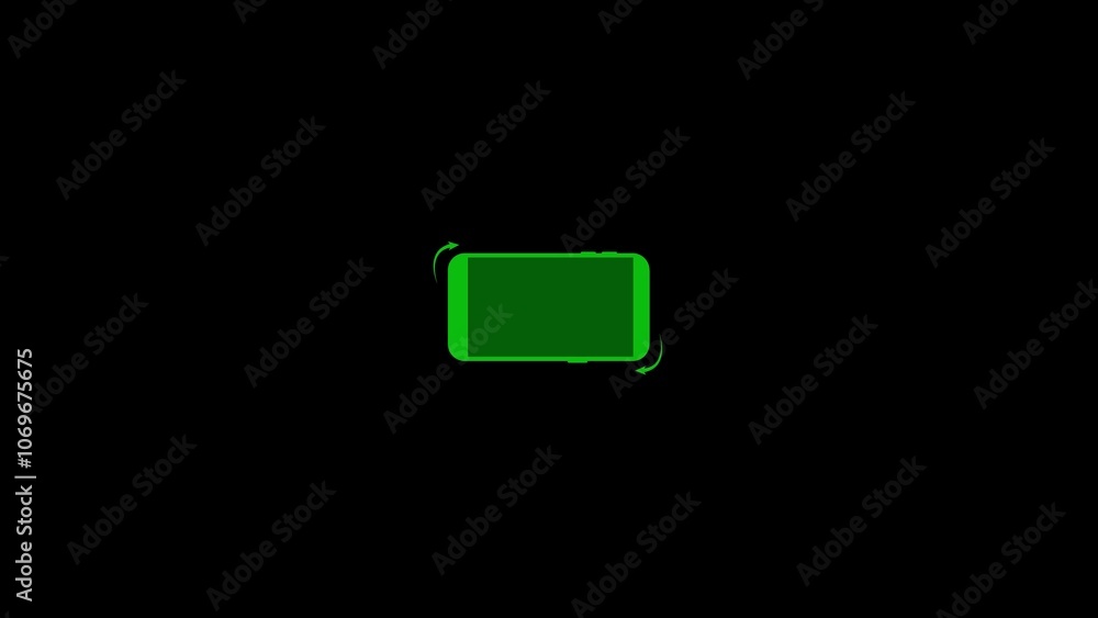 Mobile rotate icon, phone rotation symbol. Modern, simple flat vector illustration for web site or mobile app Mobile rotate icon, phone rotation symbol. Modern, simple flat vector illustration for web site or mobile app
