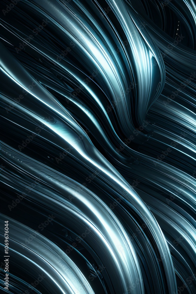 Stunning Metal background with abstract waves Stunning Metal background with abstract waves