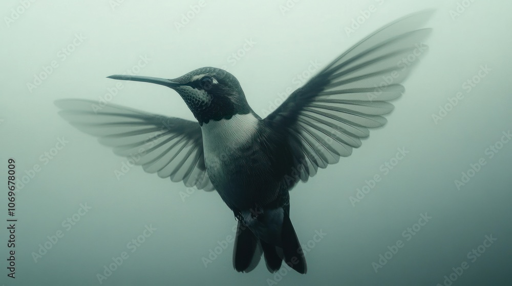 Fototapeta premium Hummingbird in Flight