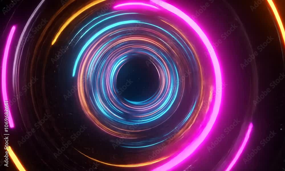 Vibrant Swirling Neon Lights Capturing Dynamic Energy and Motion in Colorful Abstract Patterns Vibrant Swirling Neon Lights Capturing Dynamic Energy and Motion in Colorful Abstract Patterns