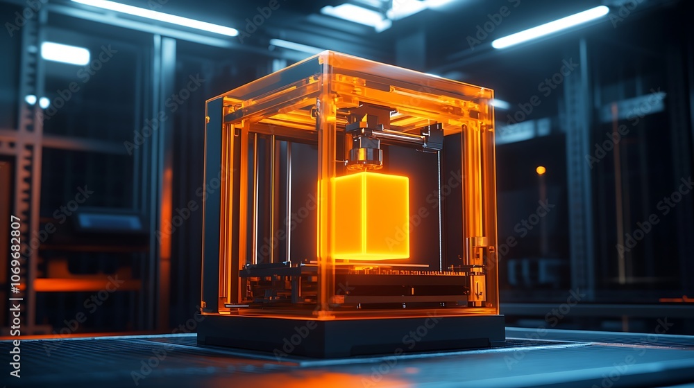 3D Printer in Action 3D Printer in Action