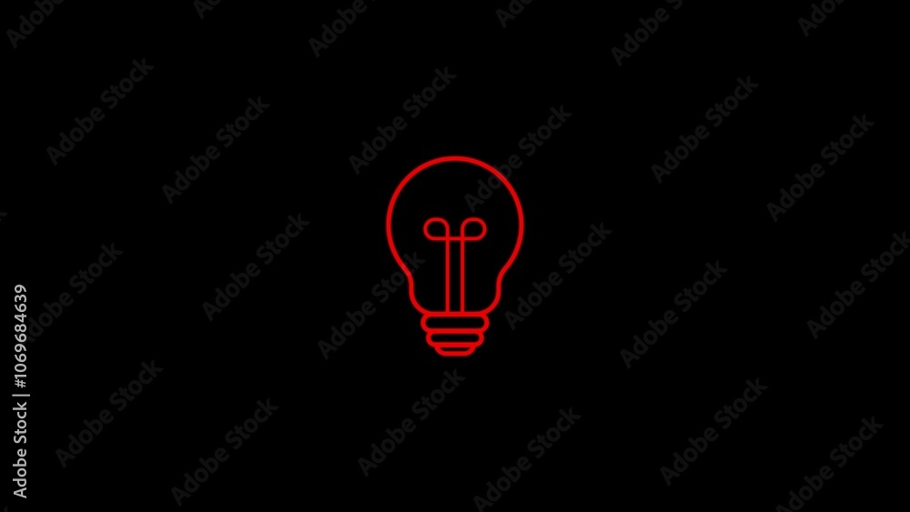 Light Bulb Icon Ideal for Ideas and Innovation Illustrations Light Bulb Icon Ideal for Ideas and Innovation Illustrations