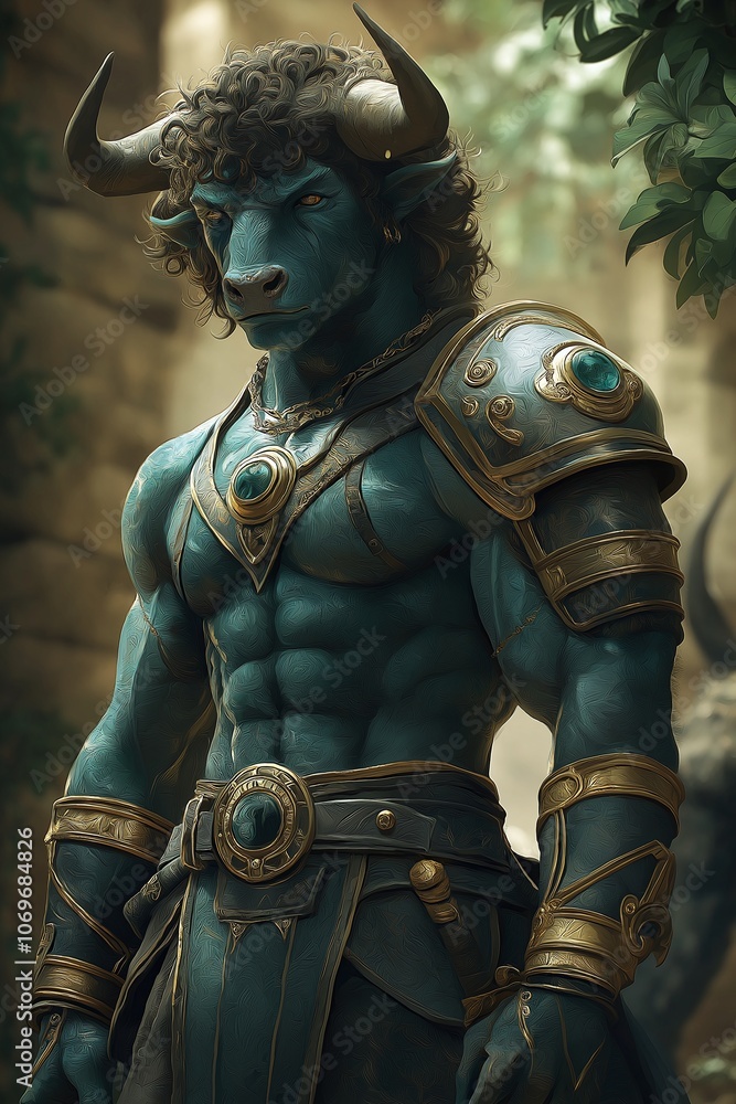 Taurus, Earth Guardian and Prosperity God Taurus, Earth Guardian and Prosperity God