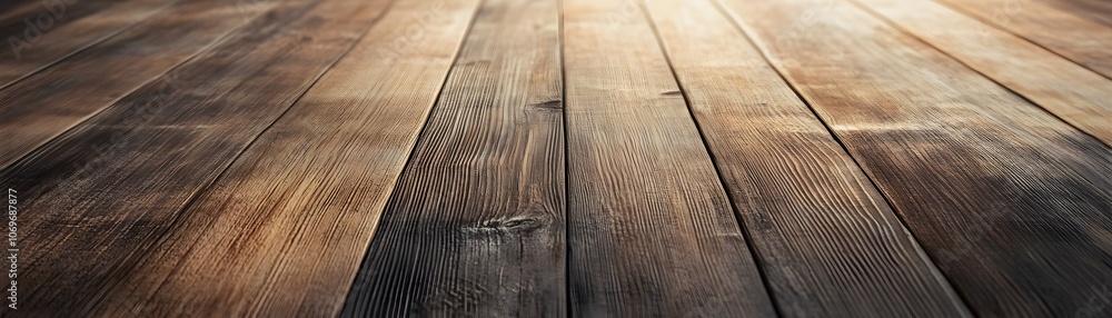 Close-up of a Rustic Wood Floor Close-up of a Rustic Wood Floor