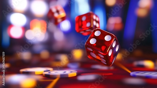 Golden and Blue Coins in a Basket