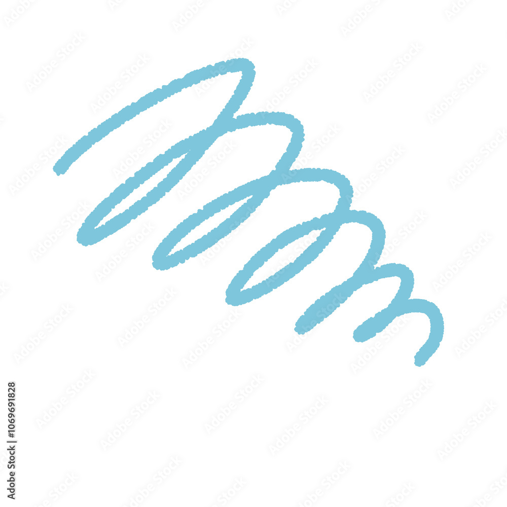 Obraz premium Squiggle Doodle Art