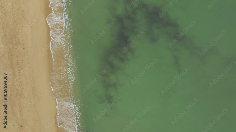Drone View of Gangneung City in South Korea, Gangwon-do, Beach, autumn, 60fps Drone View of Gangneung City in South Korea, Gangwon-do, Beach, autumn, 60fps