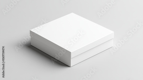 Blank Box Mockup for Design and Branding Presentations