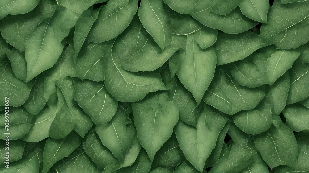 Fototapeta premium A highly detailed, close-up photograph of intricate leaf texture